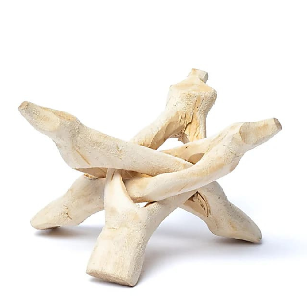 Trípode madera de álamo - 10cm