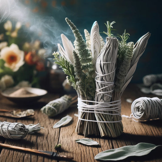 salvia blanca para limpieza