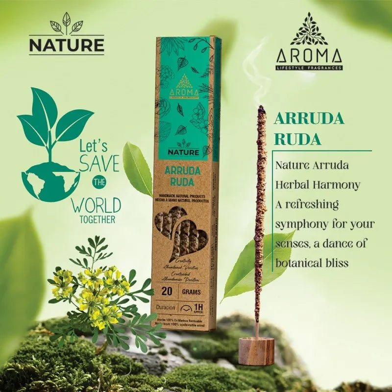 AROMA - Incienso Orgánico Nature Ruda